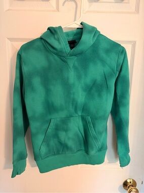 all in motion Teal Tye Dye Hoodie